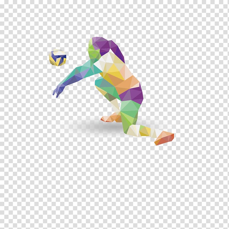 Volleyball Sports league, Volleyball with color matching transparent background PNG clipart