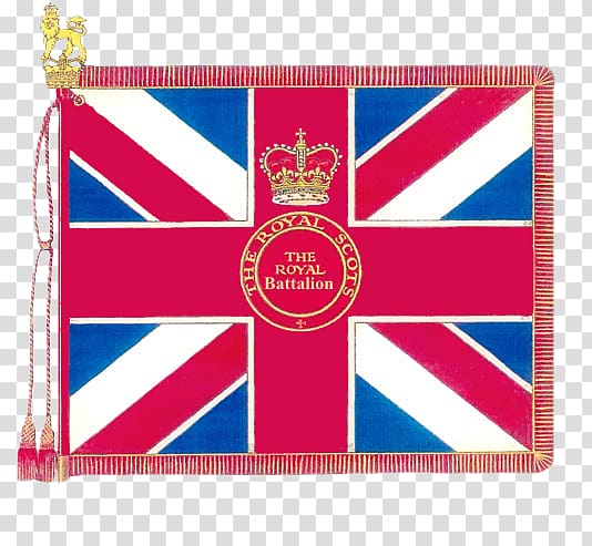 Military colours, standards and guidons Queen\'s Regiment Battalion Infantry, military transparent background PNG clipart