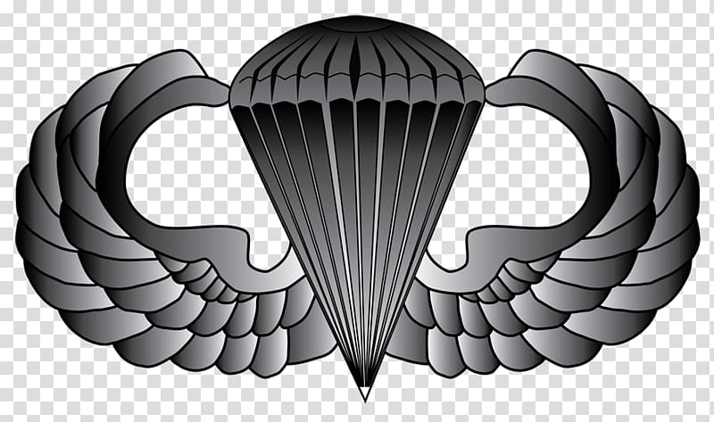 United States Army Airborne School Parachutist Badge 101st Airborne Division Airborne forces, united states transparent background PNG clipart