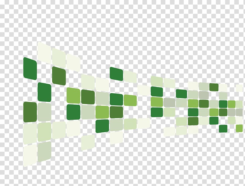 green and white pixels illustration, Web design, science and technology Shading transparent background PNG clipart