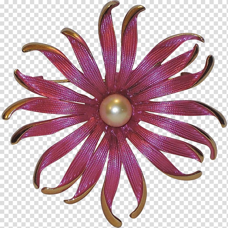 New York City Flower Kramer of New York Brooch Fuchsia, under sea transparent background PNG clipart