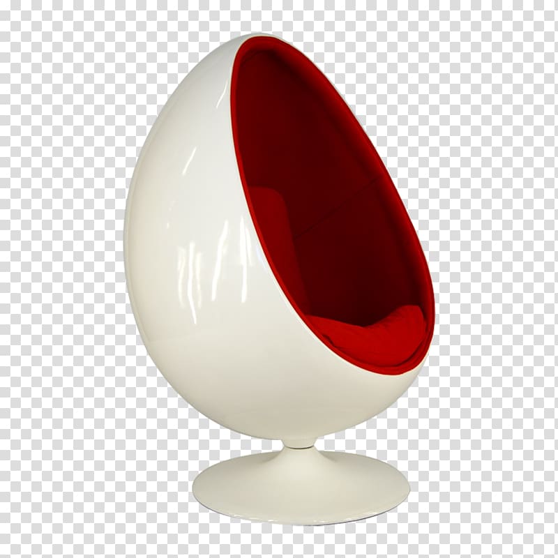 Egg Eames Lounge Chair Ball Chair, Egg transparent background PNG clipart