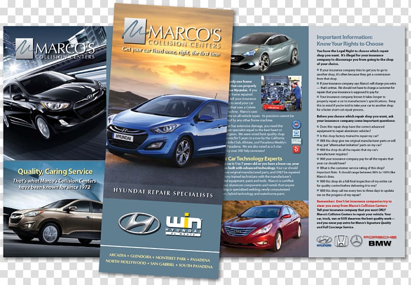 Car Advertising Brochure, brochure design transparent background PNG clipart