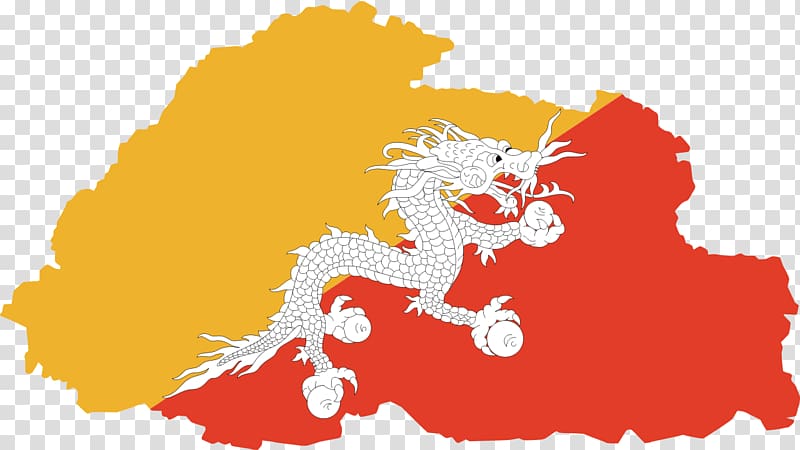 Flag of Bhutan Map National flag, thumbtack transparent background PNG clipart