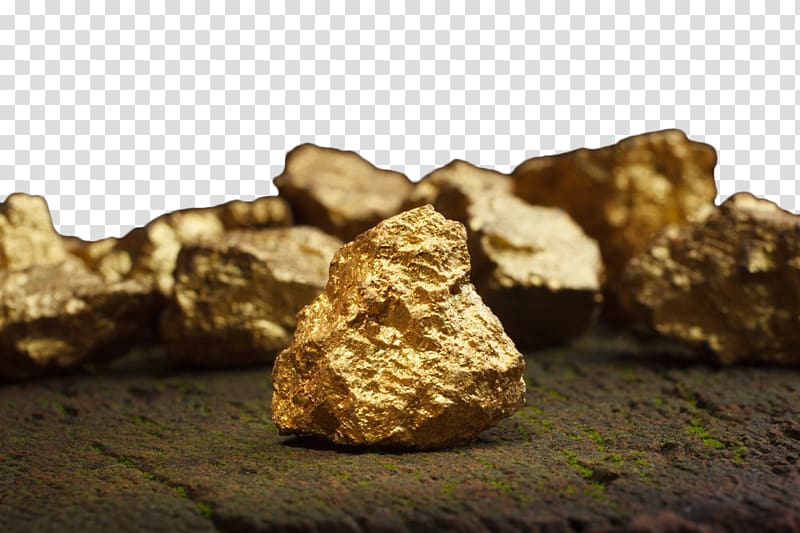 brown stone, Mount Morgans Gold Mine Gold mining Dacian Gold, Gold ore transparent background PNG clipart