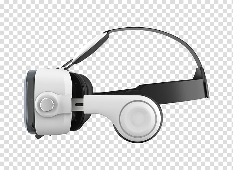 Headphones Virtual reality headset Head-mounted display, headphones transparent background PNG clipart