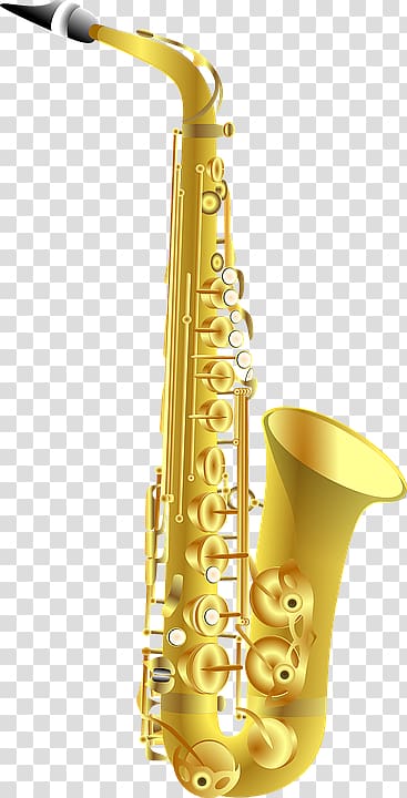 Saxophone Musical Instruments Jazz band Wind instrument, Saxophone transparent background PNG clipart