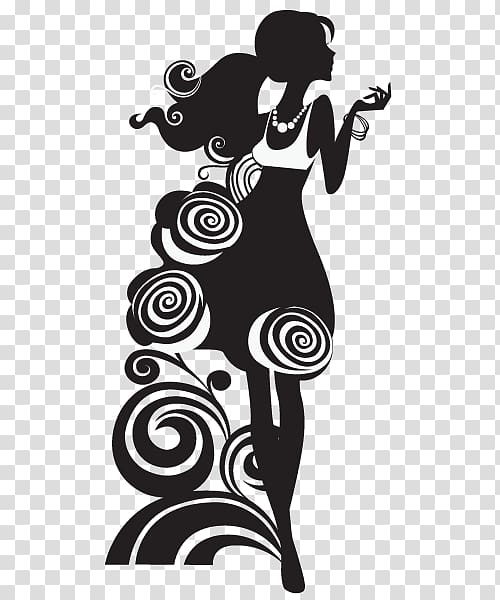 Clipart - Silhouette Of A Woman - Free Transparent PNG Clipart Images  Download