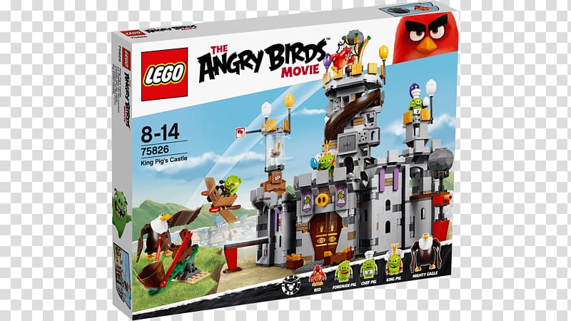 Lego Angry Birds Lego Castle Mighty Eagle Chef Pig, game boxes transparent background PNG clipart