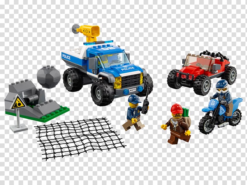LEGO 60172 City Dirt Road Pursuit LEGO 60174 City Mountain Police Headquarters LEGO City: Mountain Fugitives, Ages: 5-12 (60171) Toy, toy transparent background PNG clipart