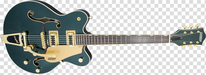 Gretsch G5420T Electromatic Semi-acoustic guitar Bigsby vibrato tailpiece Gretsch Guitars G5422TDC, body build transparent background PNG clipart