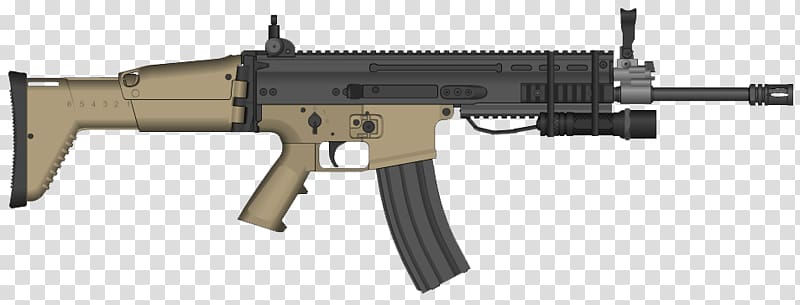 Call of Duty: Modern Warfare 2 FN SCAR Firearm FN Herstal M4 carbine, weapon transparent background PNG clipart