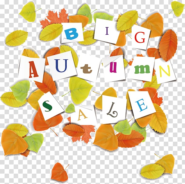 Autumn, Autumn leaves material transparent background PNG clipart