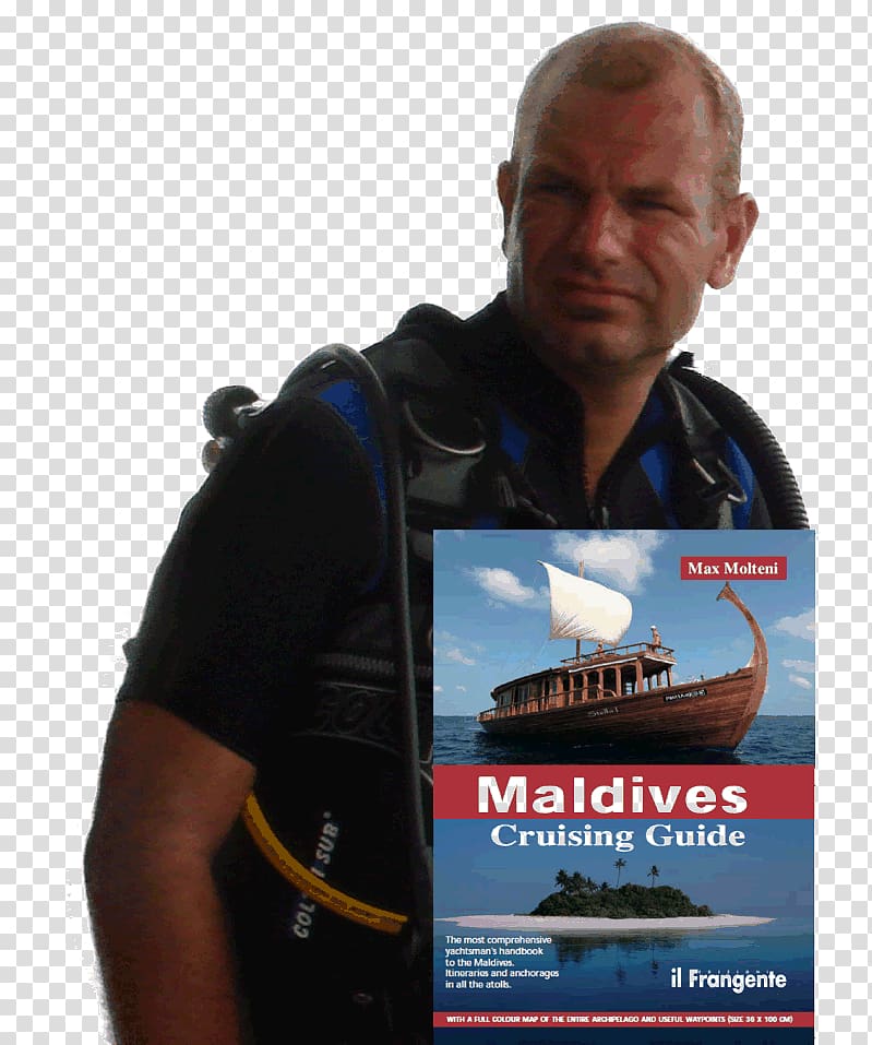 Maldives. Cruising Guide Max Molteni T-shirt Book, T-shirt transparent background PNG clipart