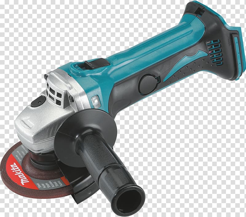 Makita Angle grinder Power tool Cordless, grinding polishing power tools transparent background PNG clipart