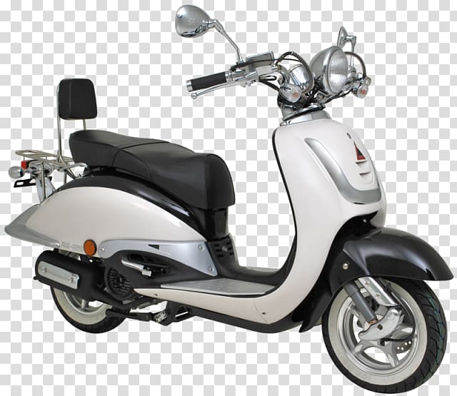 Motorized scooter Motorcycle accessories Italika, scooter transparent background PNG clipart