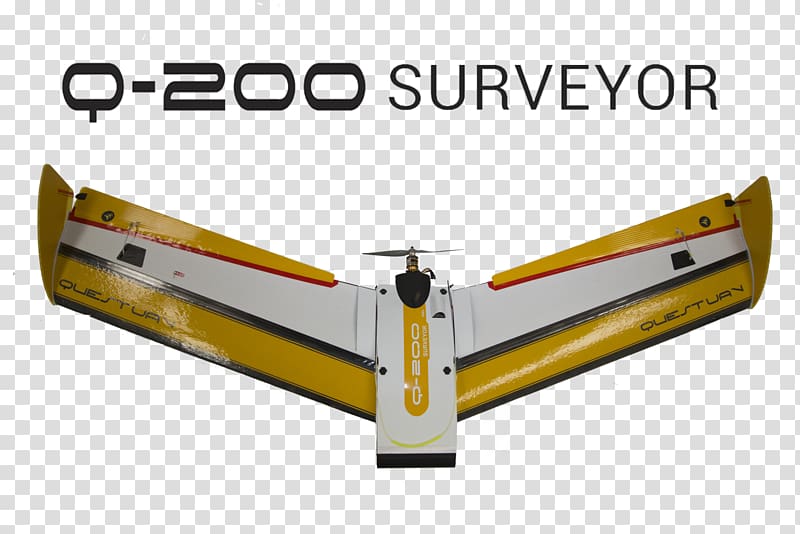 Fixed-wing aircraft Surveyor Unmanned aerial vehicle Agricultural drones, surveyor transparent background PNG clipart