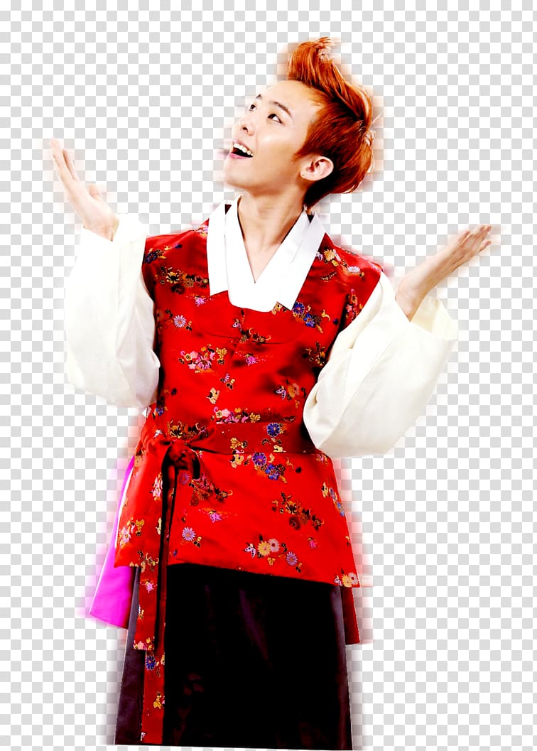 South Korea G-Dragon Hanbok BIGBANG , korean transparent background PNG clipart