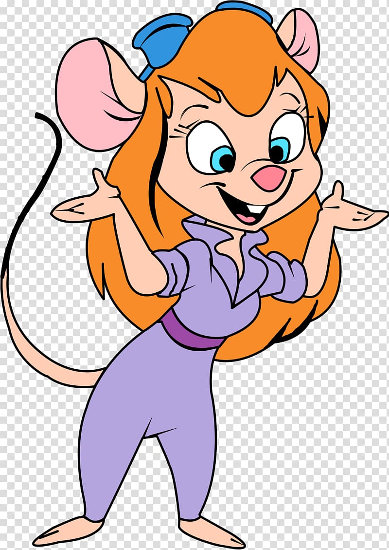 female mouse illustration, Daisy Duck Gadget Hackwrench Chip \'N Dale Rescue Rangers: WORLDWIDE RESCUE Television show Chip \'n\' Dale, chip transparent background PNG clipart