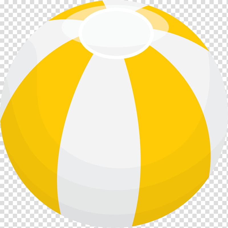 Yellow Ball, Hand painted yellow ball transparent background PNG clipart