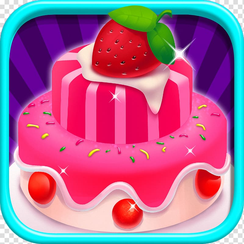 Strawberry Cake decorating Royal icing Sweetness, strawberry transparent background PNG clipart