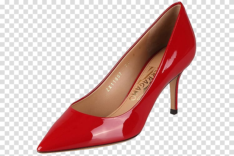 Salvatore Ferragamo S.p.A. Pointe shoe Leather High-heeled footwear, Ferragamo shoes transparent background PNG clipart