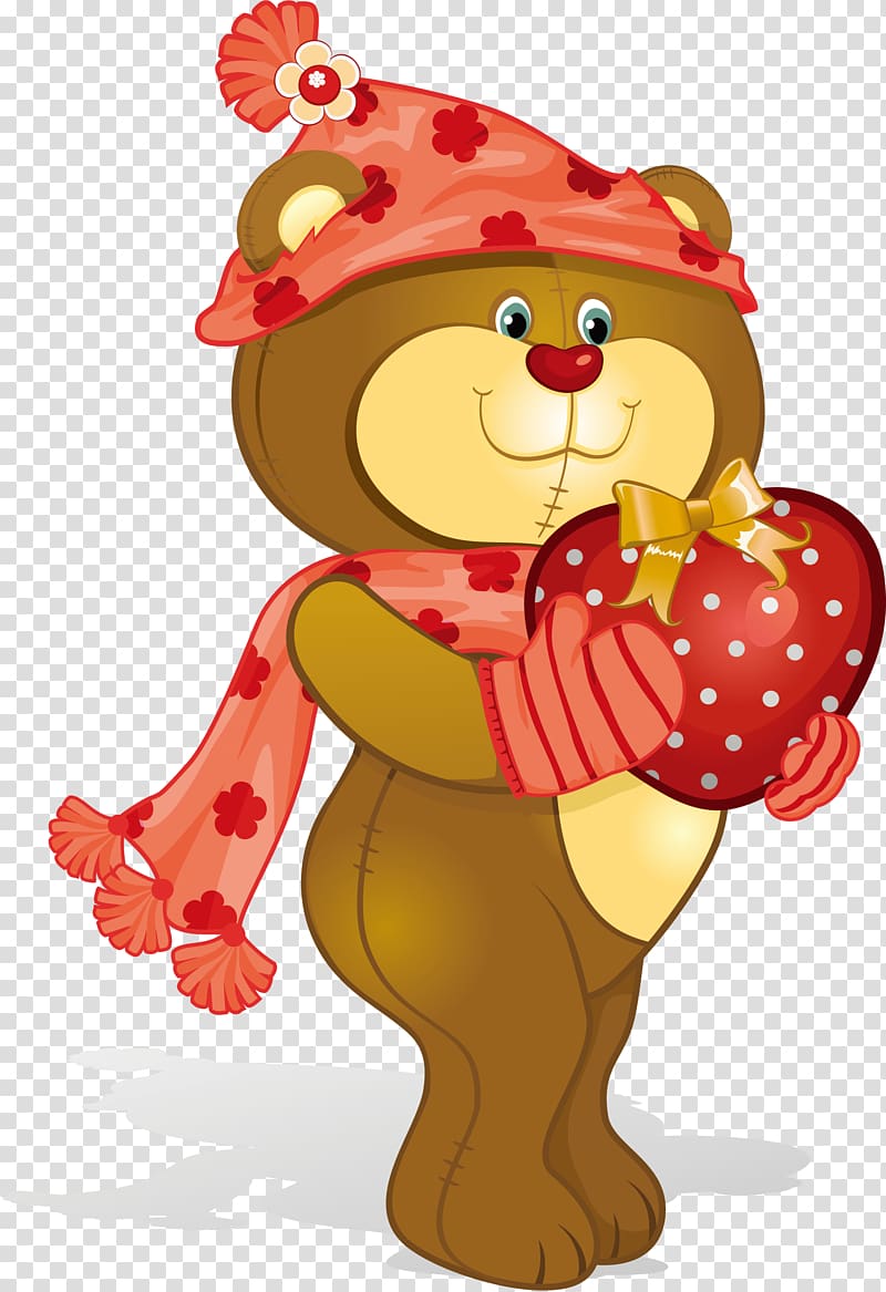 Teddy bear Cartoon , Pink living room gift transparent background PNG clipart