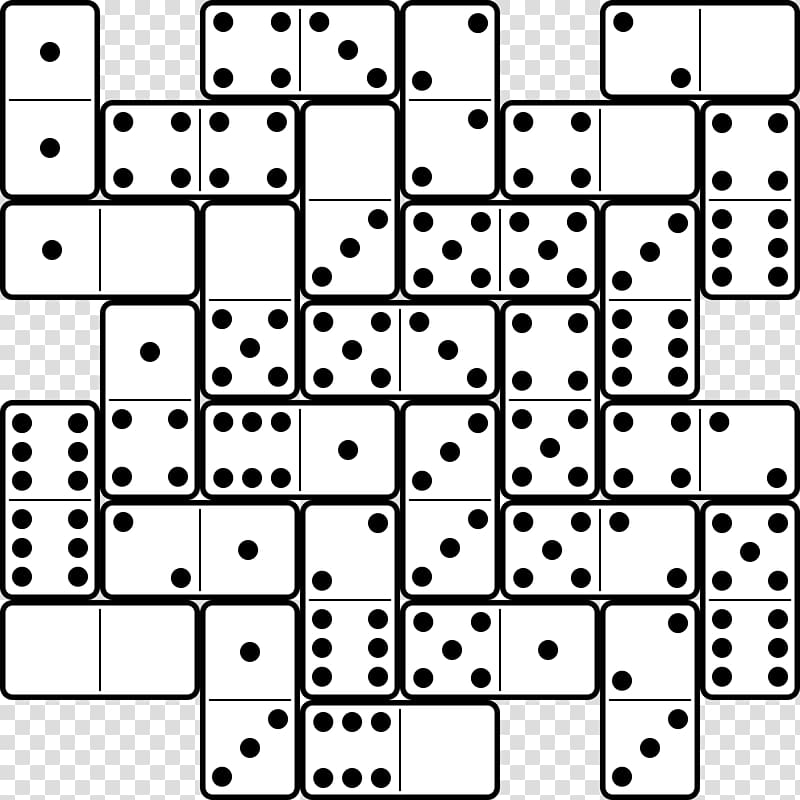 Dominoes Game Domino\'s Pizza Mexican Train , six transparent background PNG clipart