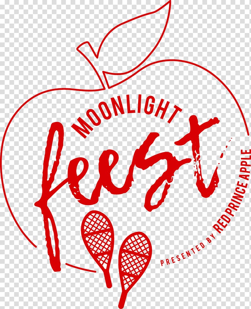 Blue Mountain Village Apple Pie Trail FEEST Food Party, moonlight logo transparent background PNG clipart