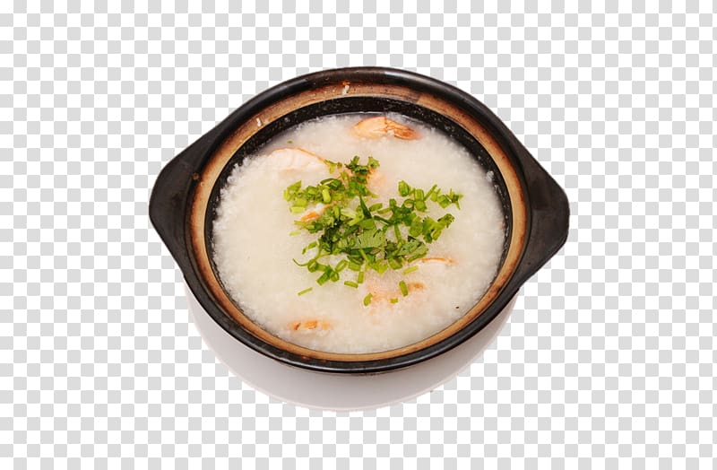 Congee Asian cuisine Soup Rice, Shrimp rice porridge transparent background PNG clipart