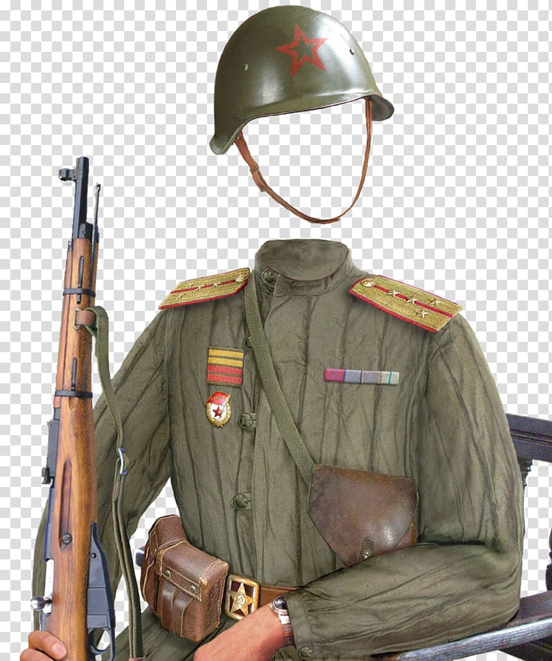Soldier Russia Soviet Union Second World War Military uniform, Soldier transparent background PNG clipart