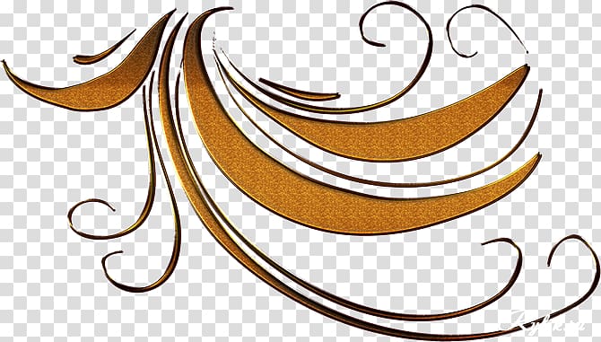 Gold Line art , Golden elements transparent background PNG clipart