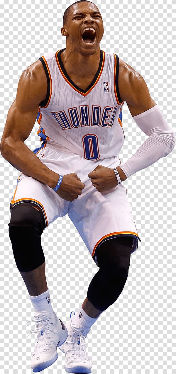 man with wide open mouth, Russell Westbrook Winner transparent background PNG clipart