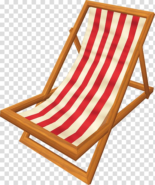 Deckchair Garden furniture Folding chair, beach umbrella transparent background PNG clipart