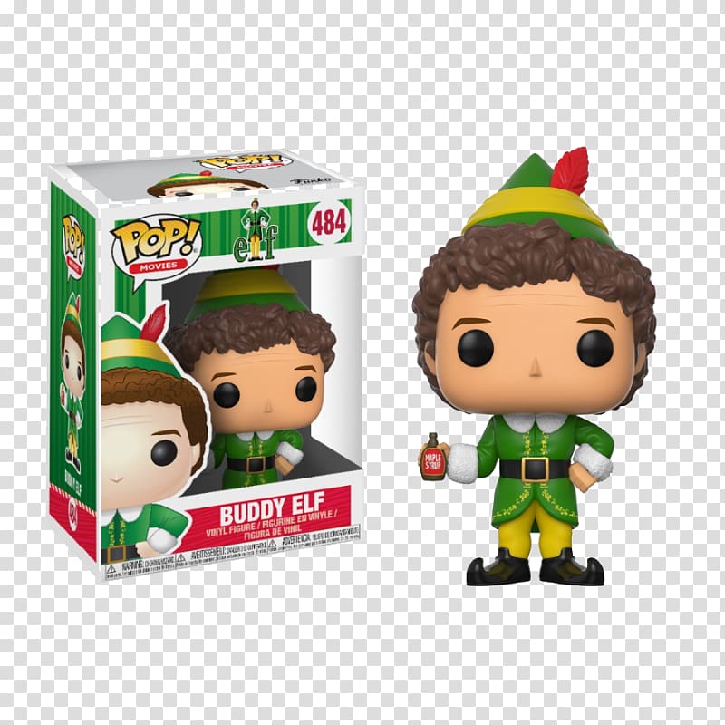 Jovie Funko Papa Elf Action & Toy Figures, sticker limited edition transparent background PNG clipart