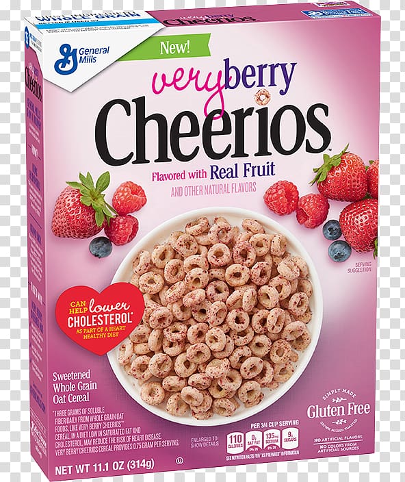 Breakfast cereal Honey Nut Cheerios Berry Kroger, Cheerios transparent background PNG clipart