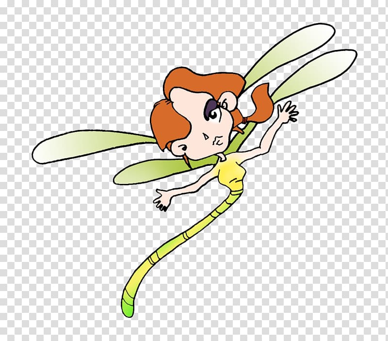 Cartoon Poster, dragonfly transparent background PNG clipart