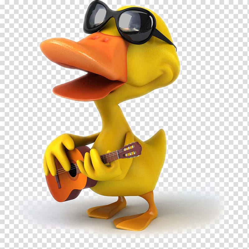 cartoon duck transparent background PNG clipart