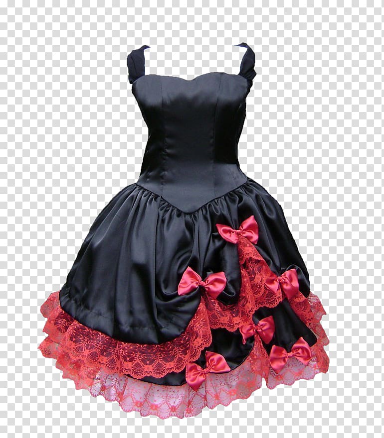 Lolita fashion T-shirt Dress Skirt Clothing, Black Yang clothes dress ...