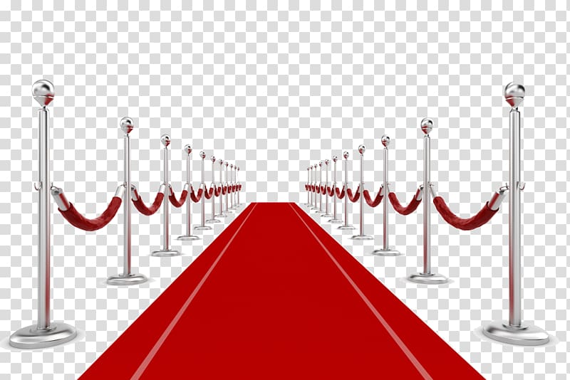 Carpet , Silver white fence with a red carpet transparent background PNG clipart