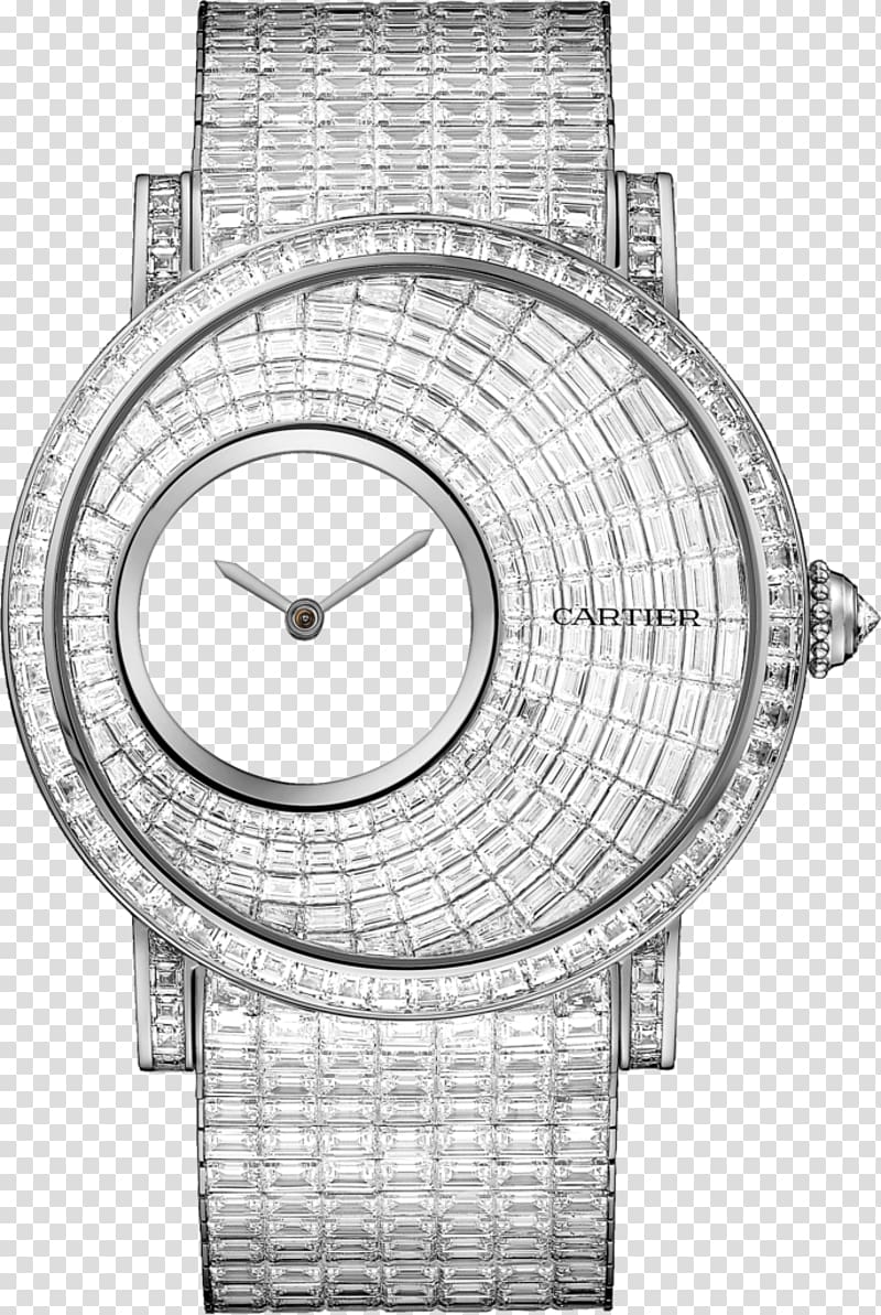 Watchmaker Cartier Jewellery Grande Complication, watch transparent background PNG clipart