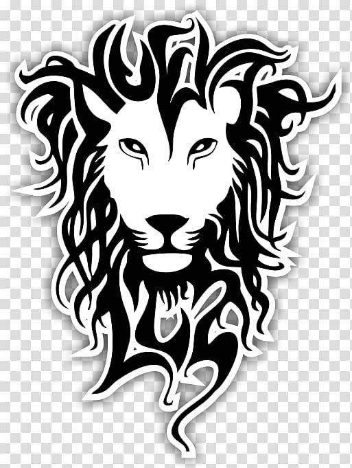 Lion Tattoo Rastafari Reggae, lion transparent background PNG clipart