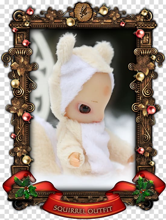 Christmas ornament Deer Ball-jointed doll Faith, deer transparent background PNG clipart