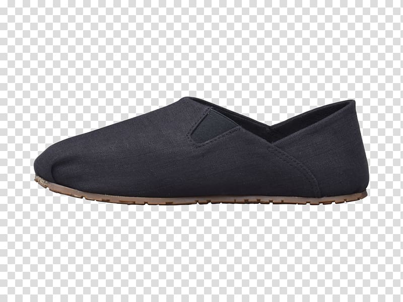 Slip-on shoe Leather Walking Black M 