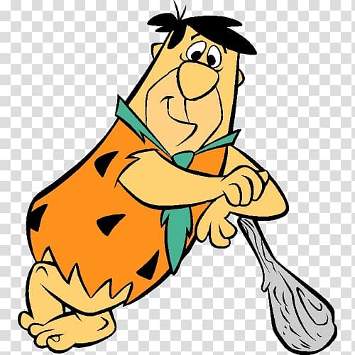 Fred Flintstone Wilma Flintstone Pebbles Flinstone Barney Rubble Betty Rubble, picapiedra transparent background PNG clipart