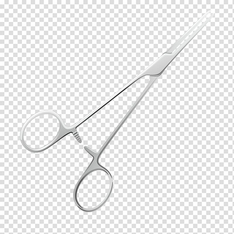 Spoon Black and white Pattern, Medical scissors transparent background PNG clipart