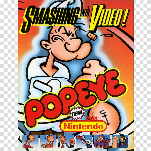 Popeye Teenage Mutant Ninja Turtles Arcade game Video game Bluto, popeye transparent background PNG clipart