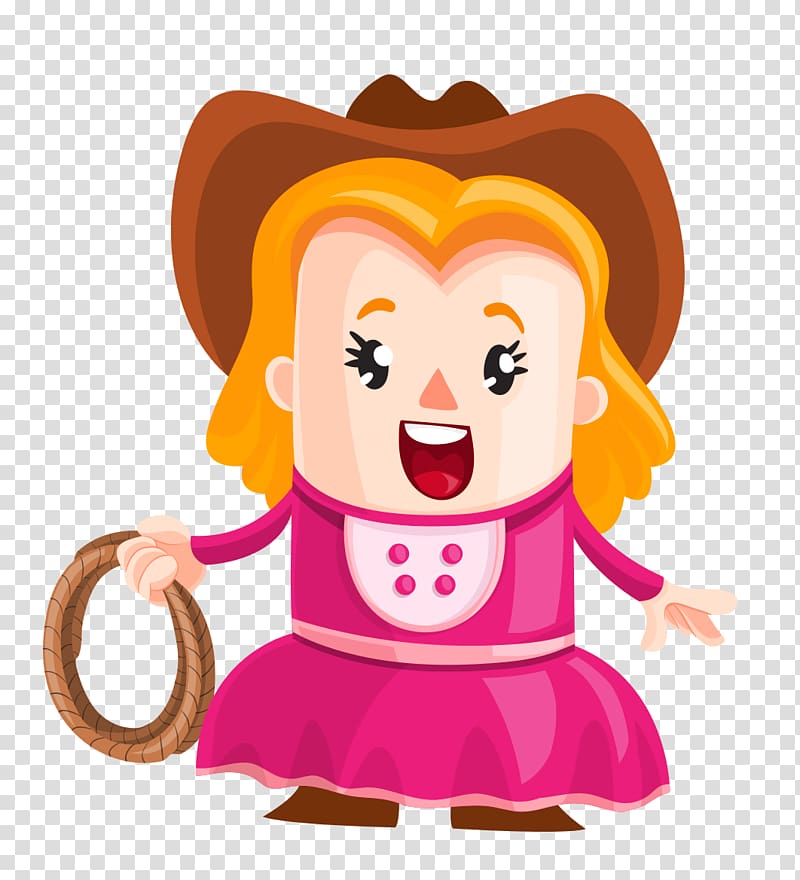 Cowboy , Cowboy Girl transparent background PNG clipart