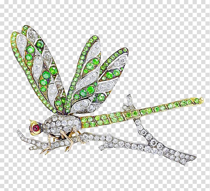 Insect Jewellery Brooch Dragonfly Plique-à-jour, insect transparent background PNG clipart