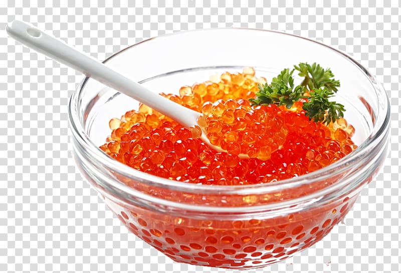 Red caviar Roe Salting Sockeye salmon, red Caviar transparent background PNG clipart